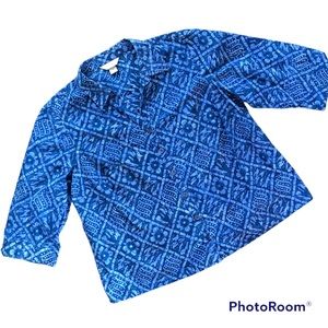 CJ Banks Women’s 3/4 sleeve button down shirt 1X